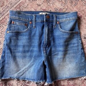 Madewell High Rise Denim shorts